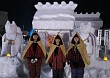 雪ん娘ツーショット撮影